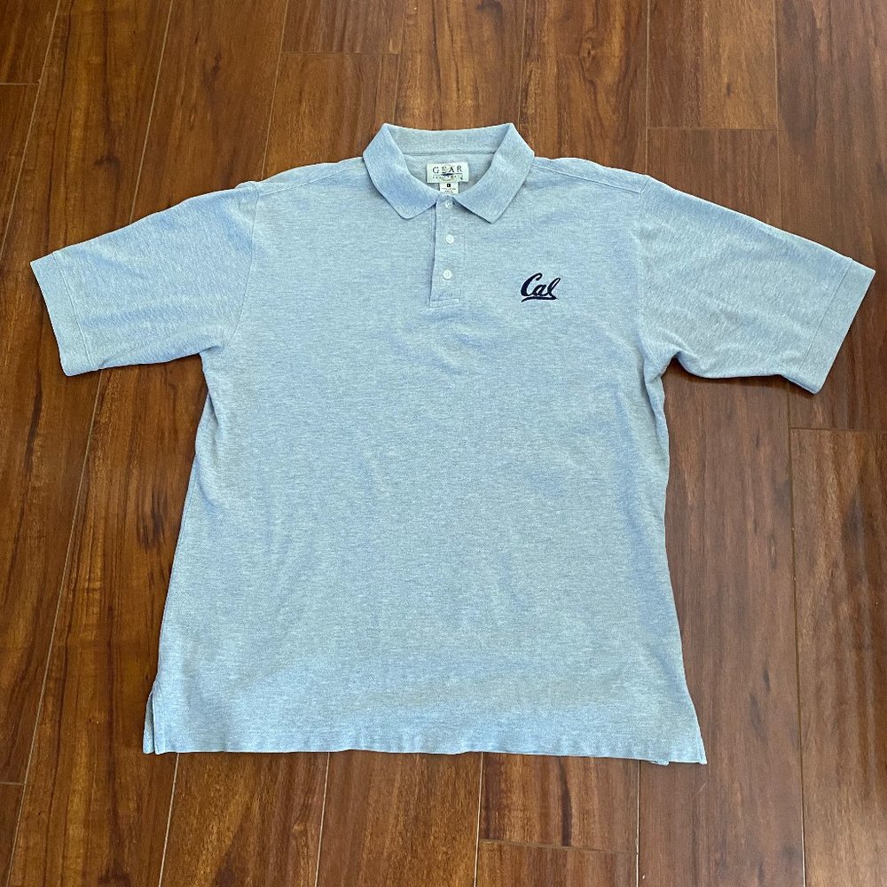 Y2k,  CAL Bear Polo Shirt, GEAR For Sports,